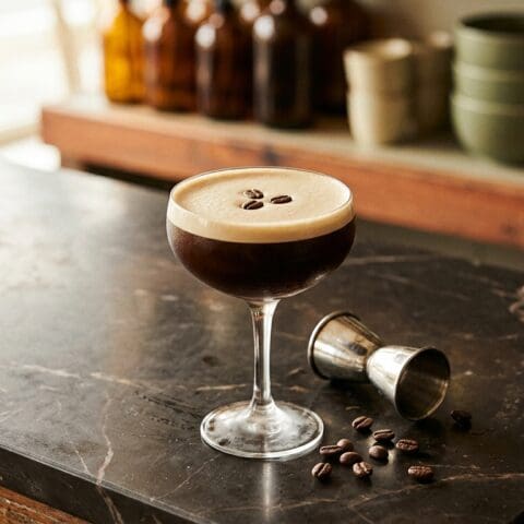 Espresso Martini. Food & Drinks recipe photo.