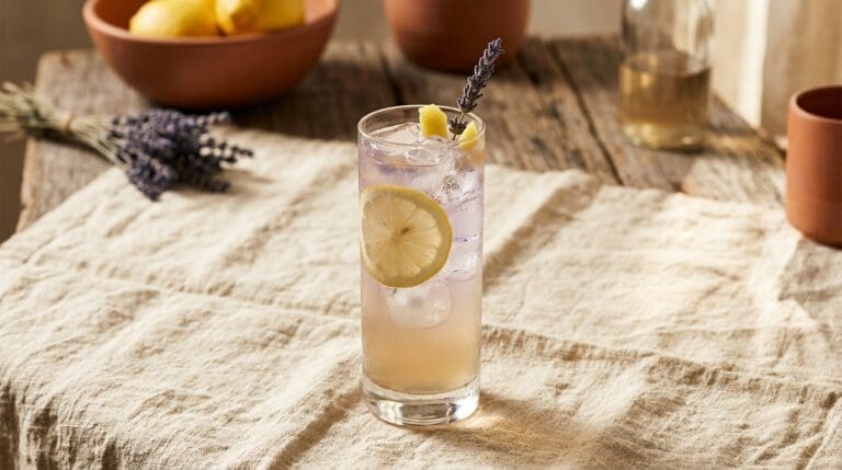 Lavender Honey Collins