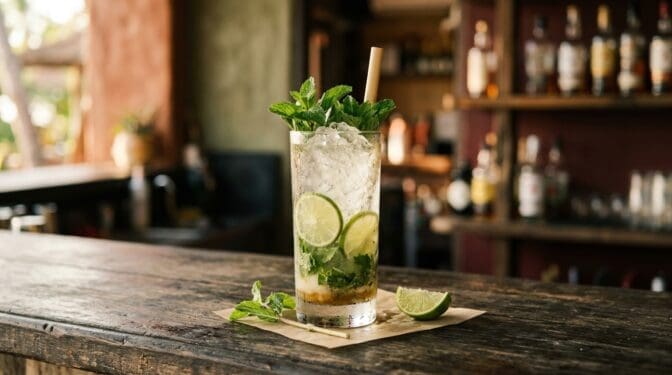 The Mojito. Food & Drinks recipe photo.