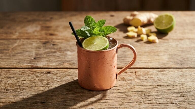 The Moscow Mule. Food & Drinks recipe photo.