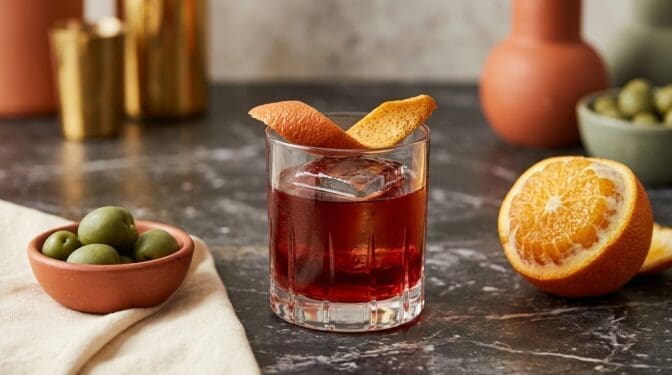 The Negroni. Food & Drinks recipe photo.