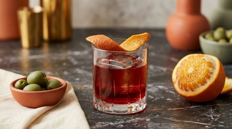 The Negroni. Food & Drinks recipe photo.
