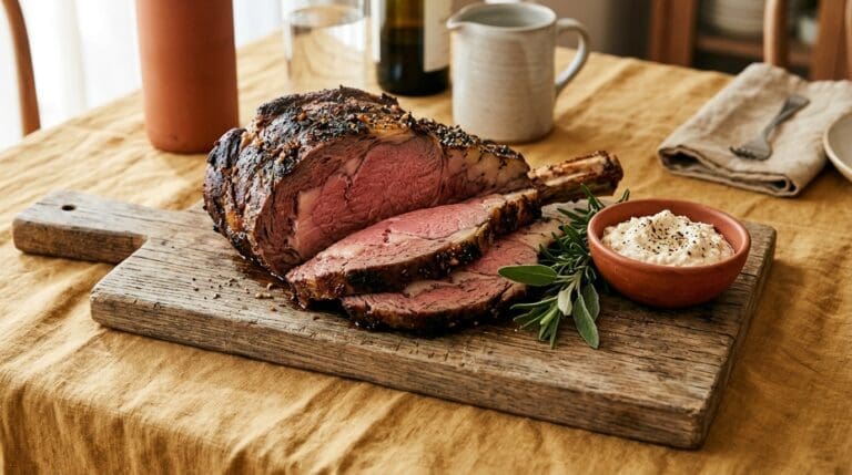Reverse-Seared Prime Rib