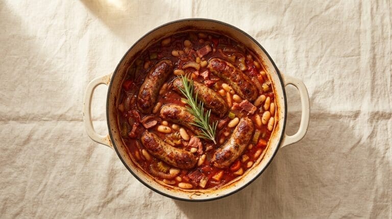 Sausage & White Bean Casserole