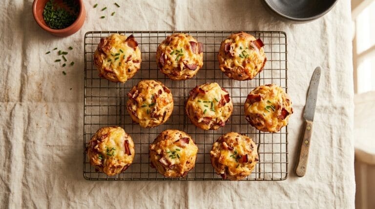 Savoury Cheese & Bacon Muffins