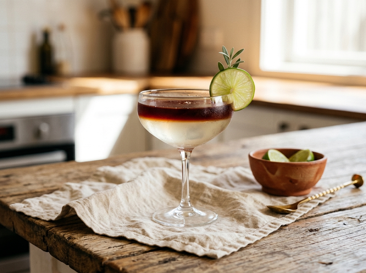 The Daiquiri Float cocktail variation of The Daiquiri. Food & Drinks recipe photo.