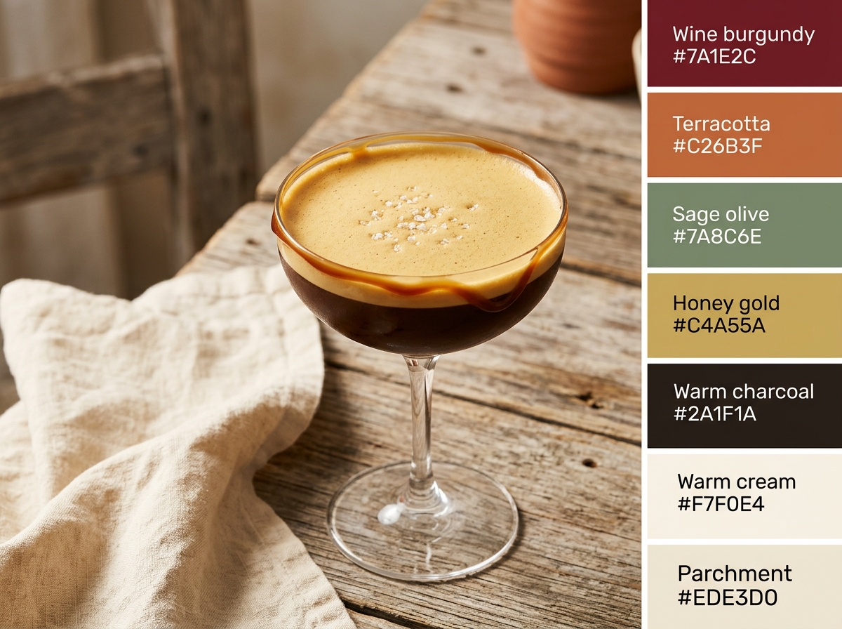 Salted Caramel Espresso Martini cocktail variation of Espresso Martini. Food & Drinks recipe photo.