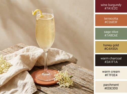 The Elderflower 75 cocktail variation of The French 75. Food & Drinks recipe photo.