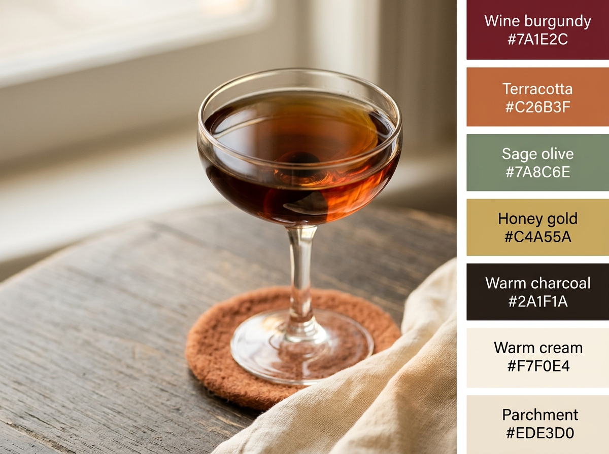 The Black Manhattan cocktail variation of The Manhattan. Food & Drinks recipe photo.