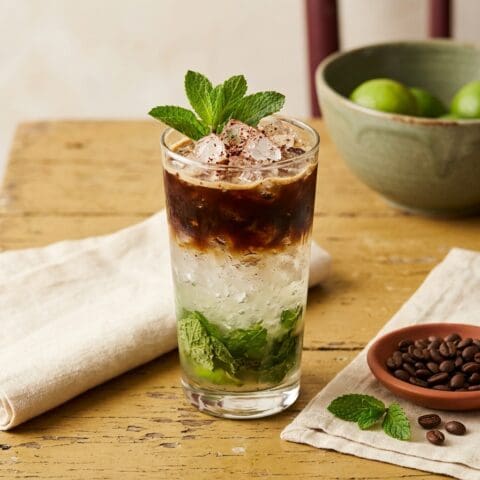 The Cuban Breakfast Mojito cocktail variation of The Mojito. Food & Drinks recipe photo.