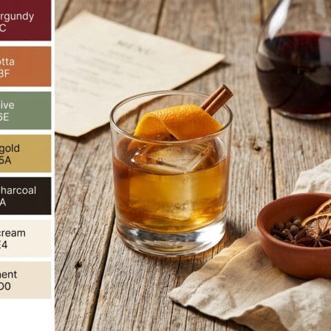 Maple Old Fashioned cocktail variation of The Old Fashioned. Food & Drinks recipe photo.