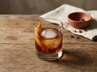 Rye Old Fashioned cocktail variation of The Old Fashioned. Food & Drinks recipe photo.