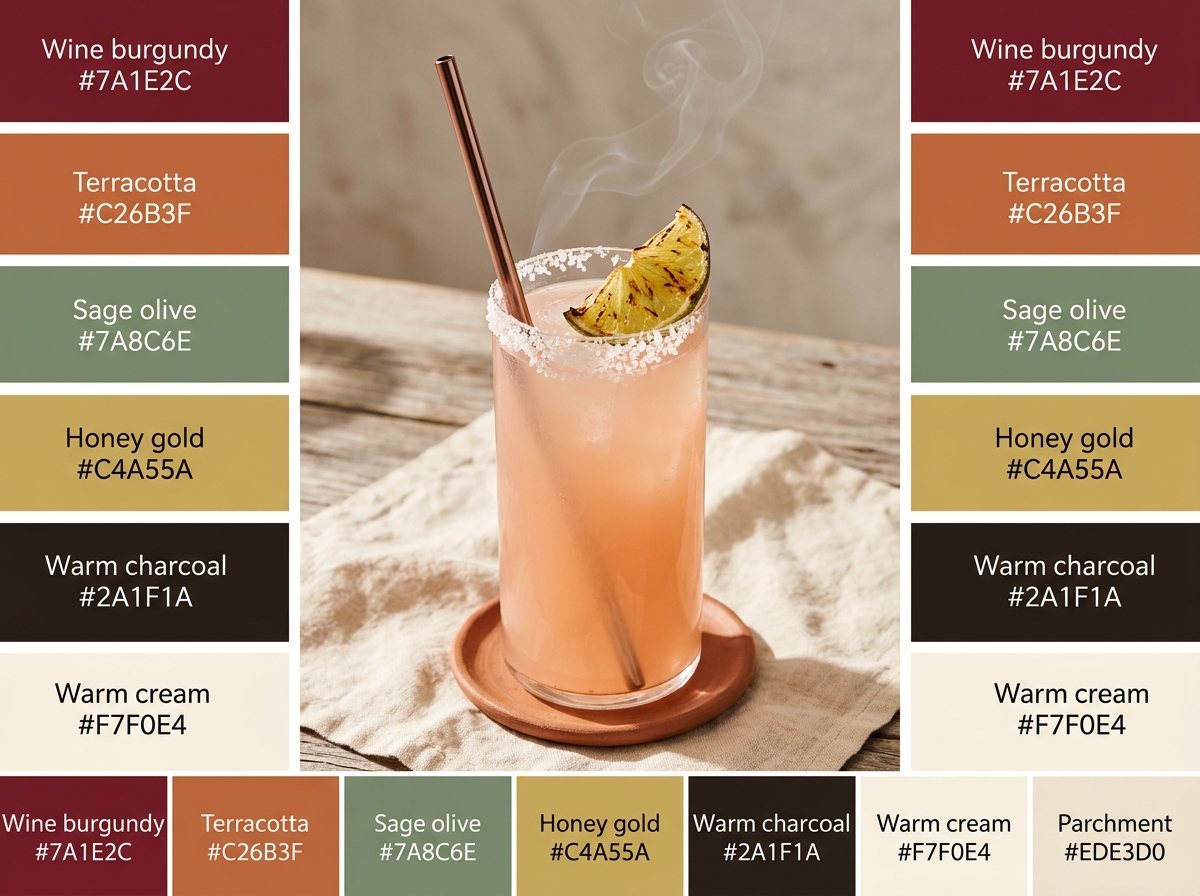 Mezcal Paloma cocktail variation