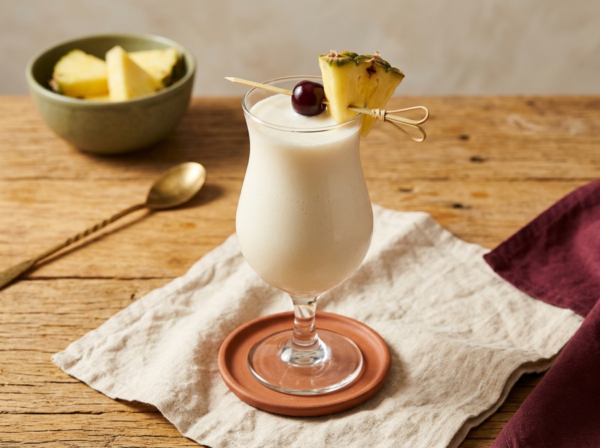 The Chi Chi cocktail variation of The Pina Colada. Food & Drinks recipe photo.